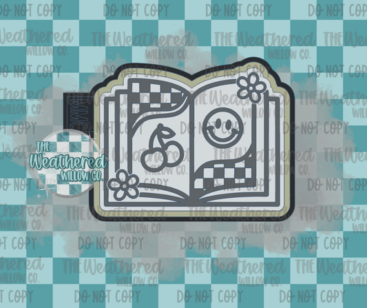 Groovy Book - Silicone Freshie Mold