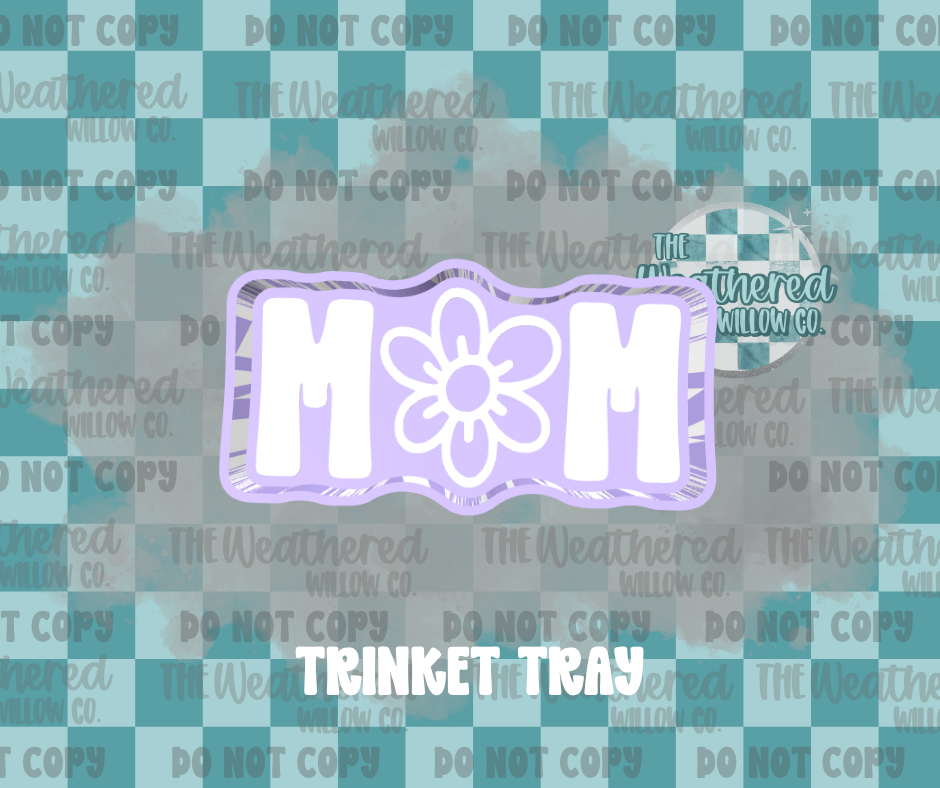 Doodle Daisy Mom - Trinket Tray