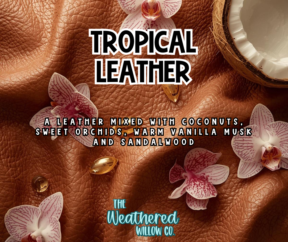 Tropical Leather - 16oz Scented Aroma Beads