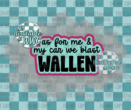 As for me - Wallen - Silicone Freshie Mold