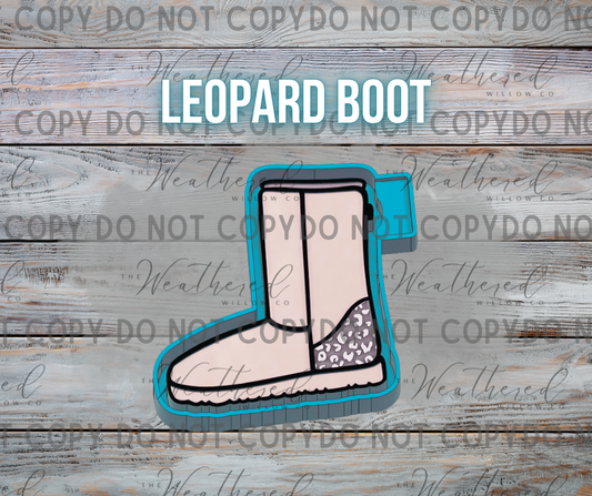 Leopard Boot - Silicone Freshie Mold