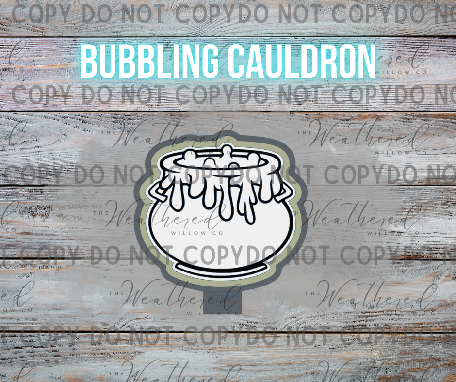 Bubbling Cauldron - Silicone Freshie Mold