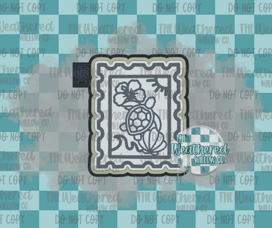 Turtle Stamp - Silicone Freshie Mold