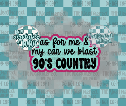 As for me - 90's Country - Silicone Freshie Mold