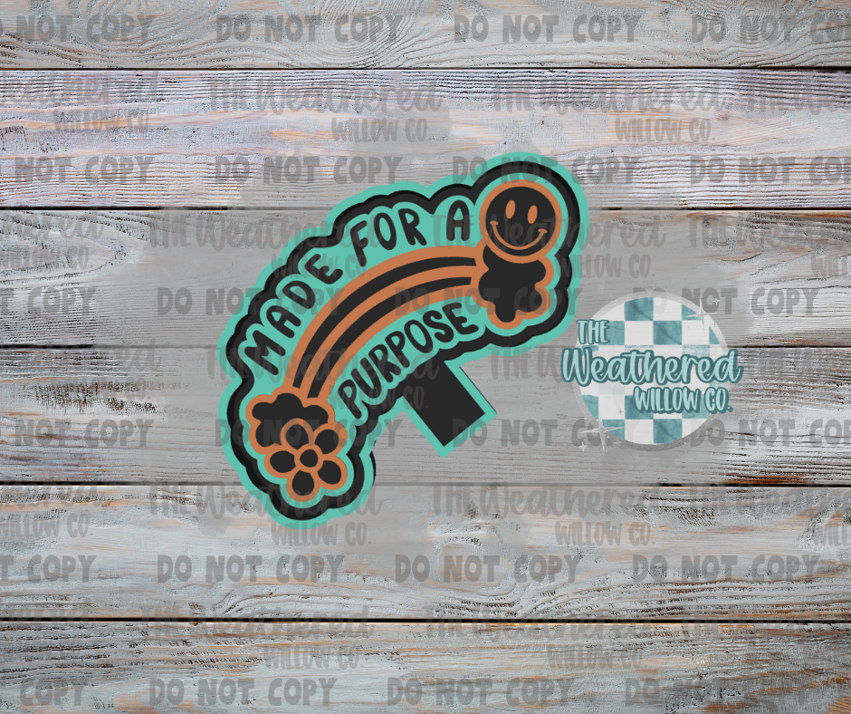 Made for a purpose - Silicone Freshie Mold