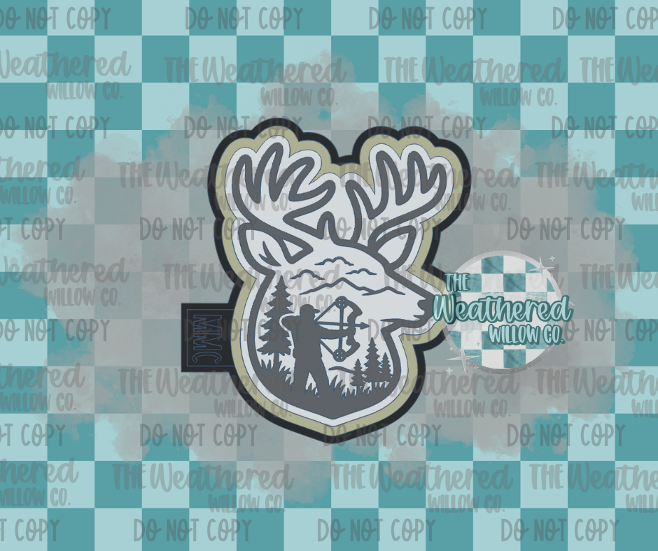 Deer hunter - Silicone Freshie Mold