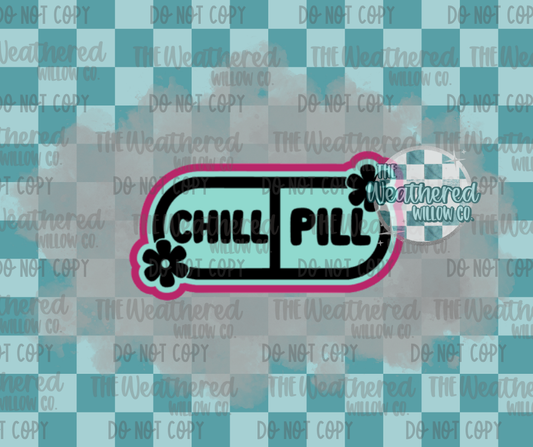 Chill pill - Silicone Freshie Mold