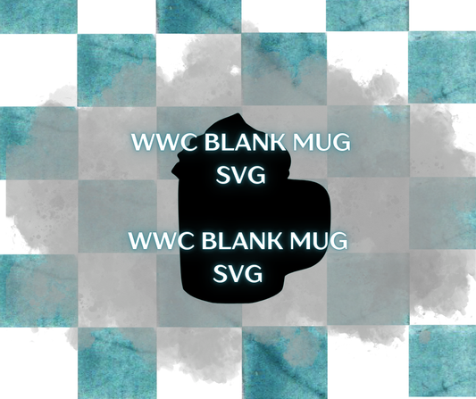 WWC Blank Mug SVG ** DIGITAL DOWNLOAD**