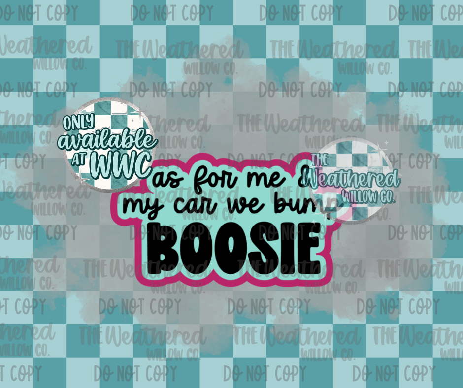As for me -Boozie - Silicone Freshie Mold