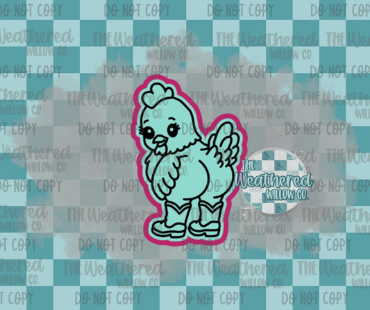 Booty chicken - Silicone Freshie Mold