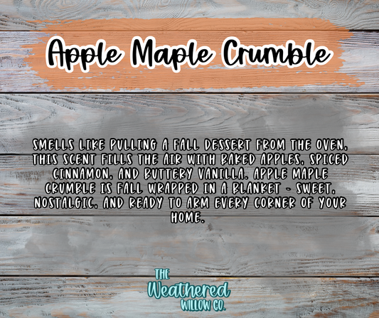Apple Maple Crumble - 16oz Scented Aroma Beads