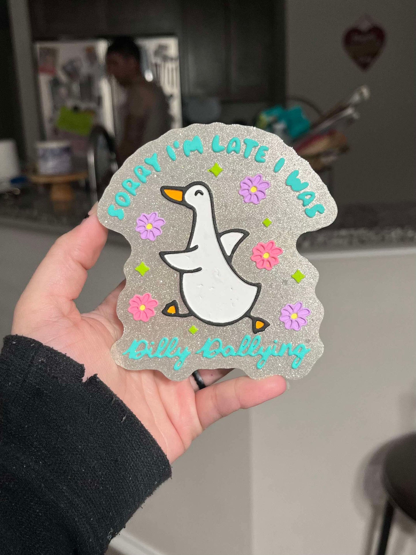 Sorry i'm late I was dilly dallying - Silicone Freshie Mold