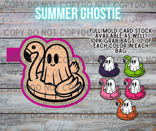 Summer Ghost - Silicone Freshie Mold