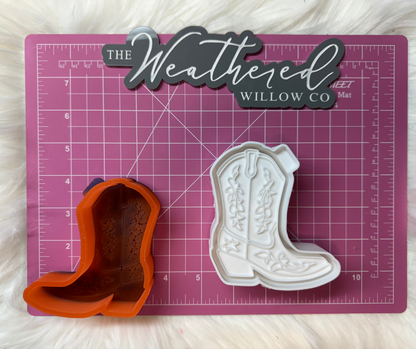 Cowgirl Boot - Silicone Freshie Mold