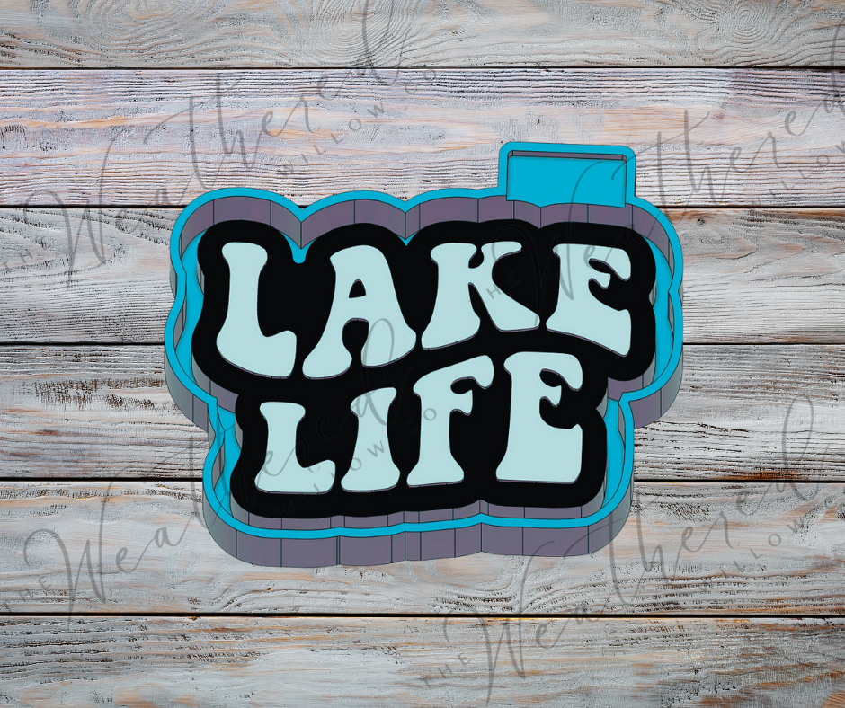 Lake life - Silicone Freshie Mold