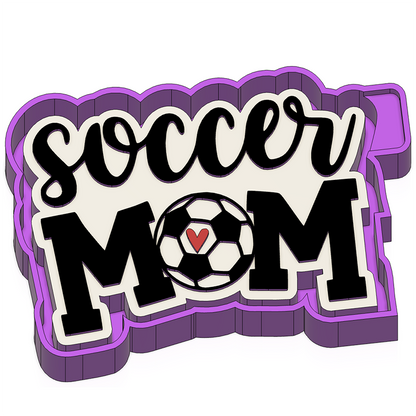 Soccer mom - Silicone Freshie Mold