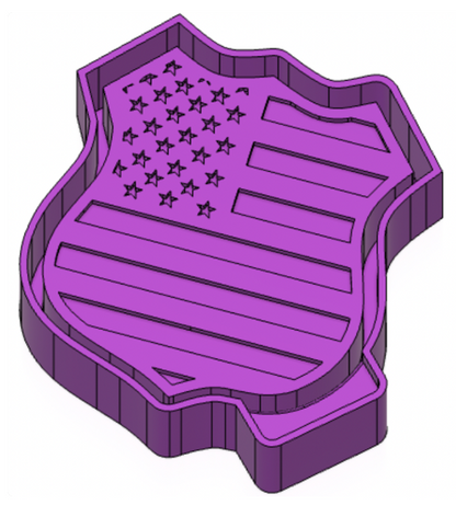 Badge - Silicone Freshie Mold