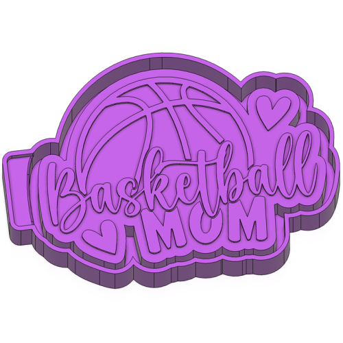 Basketball Mom - Silicone Freshie Mold