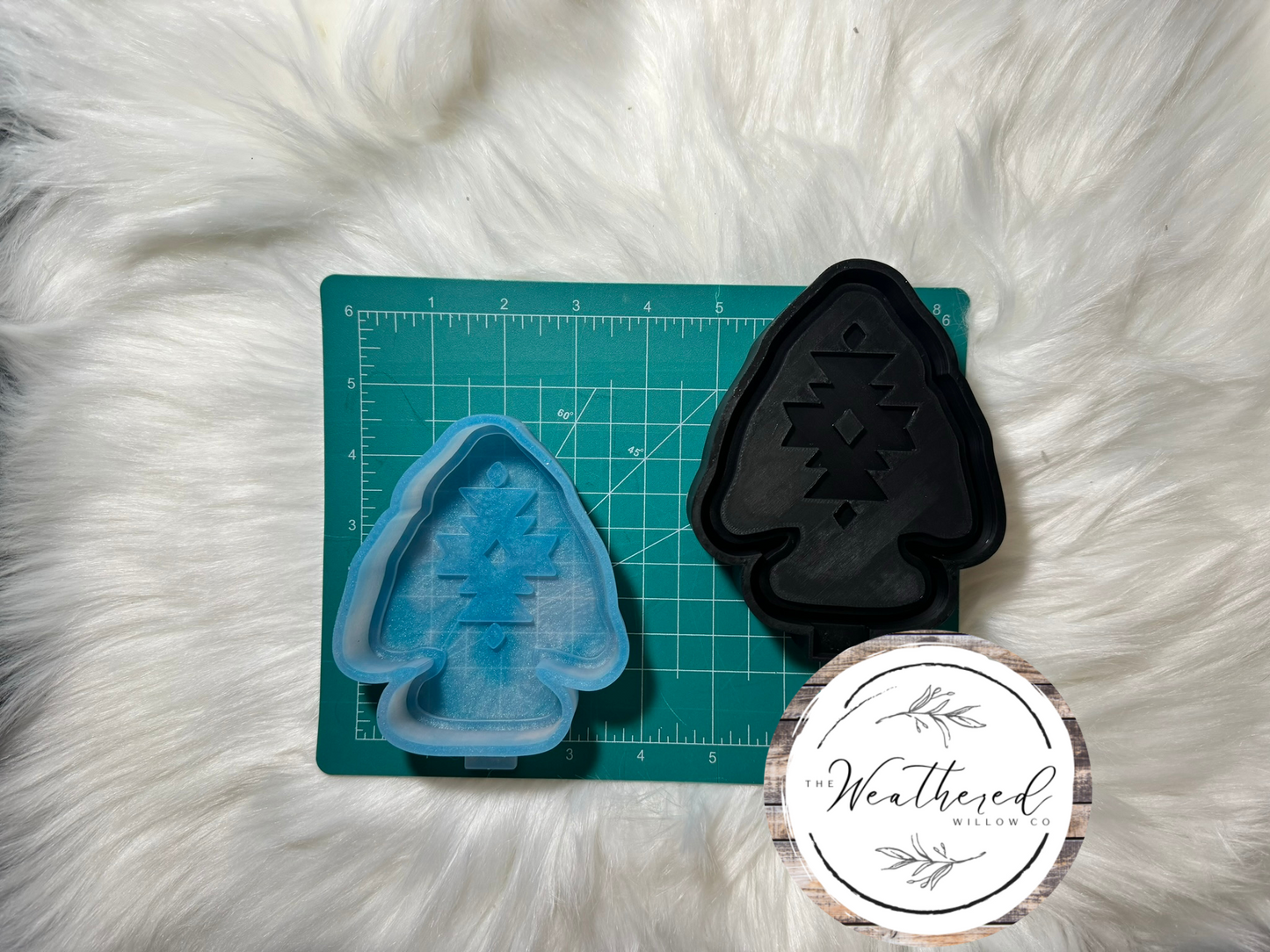 Aztec Arrowhead - Silicone Freshie Mold