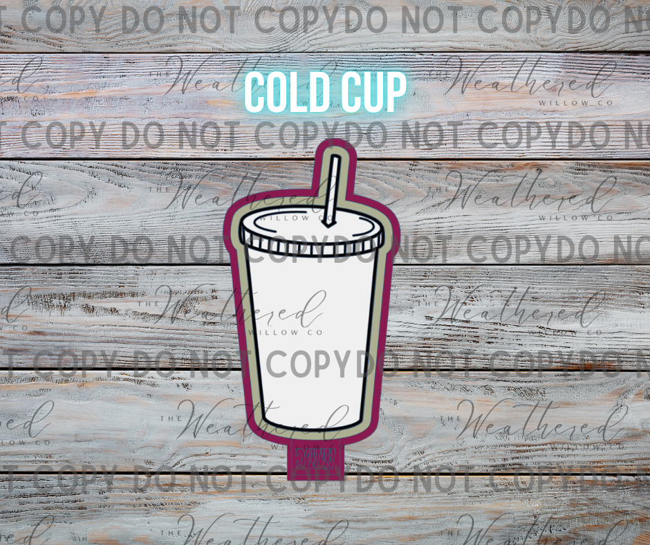 Cold Cup - Silicone Freshie Mold