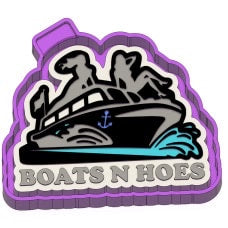 Boats N hoes - Silicone Freshie Mold