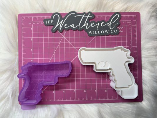 Pistol - Silicone Freshie Mold