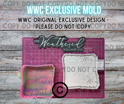 Love my kids but "F" them kids; WWC EXCLUSIVE MOLD - Silicone Freshie Mold