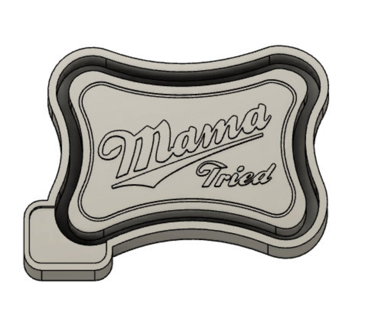 Mama Tried - Silicone Freshie Mold