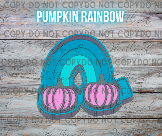 Pumpkin rainbow - Silicone Freshie Mold