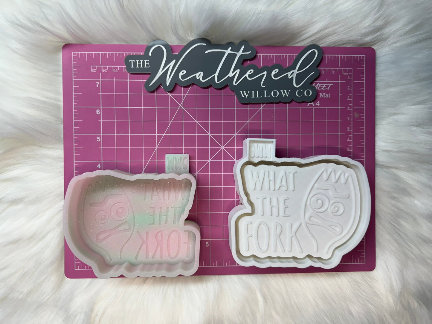 What the fork - Silicone Freshie Mold