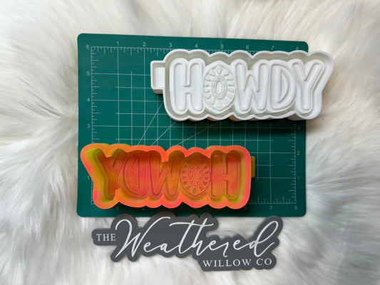 Howdy - Silicone Freshie Mold