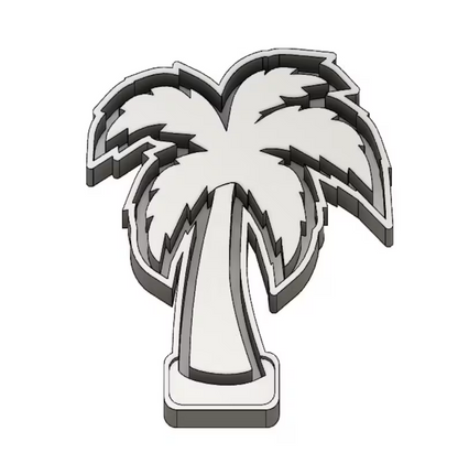 Palm Tree - Silicone Freshie Mold