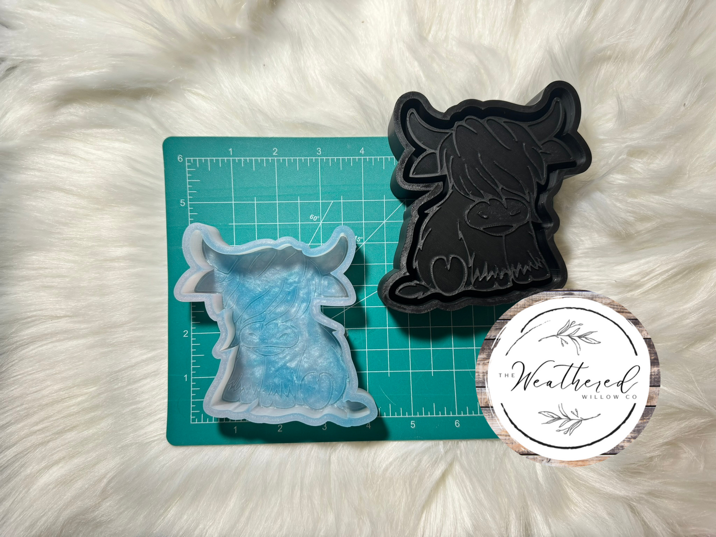 Highland Cow - Silicone Freshie Mold