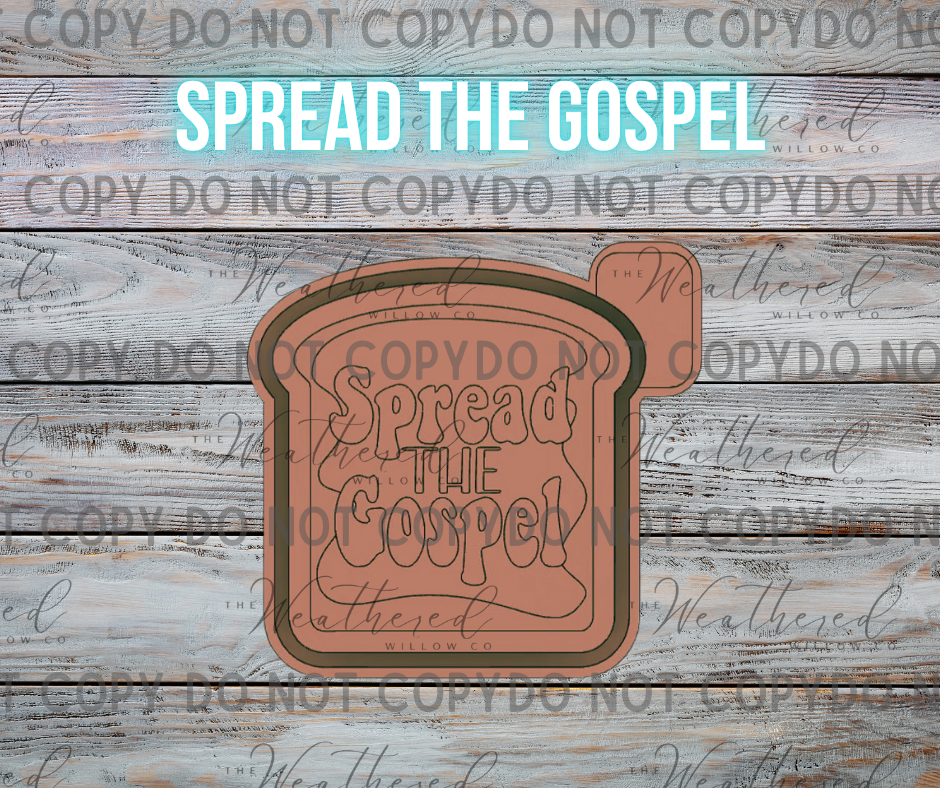 Spread the gospel - Silicone Freshie Mold