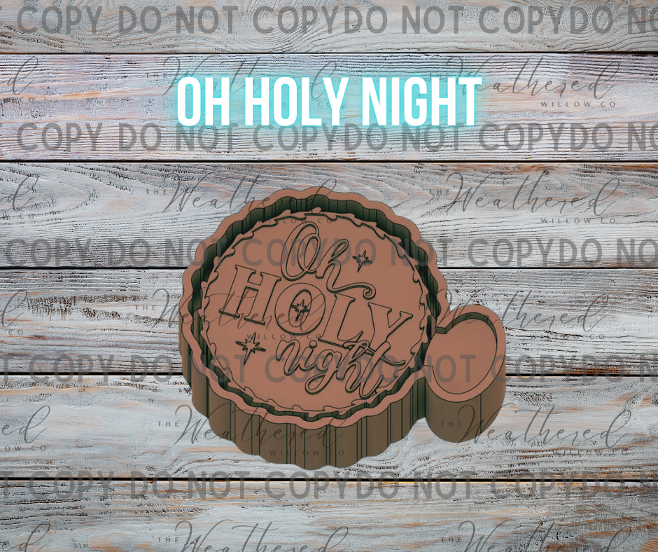 Oh Holy Night - Silicone Freshie Mold