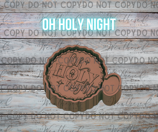 Oh Holy Night - Silicone Freshie Mold