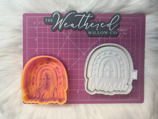 Blessed Rainbow - Silicone Freshie Mold