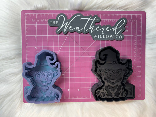 Witch baby highland - Silicone Freshie Mold