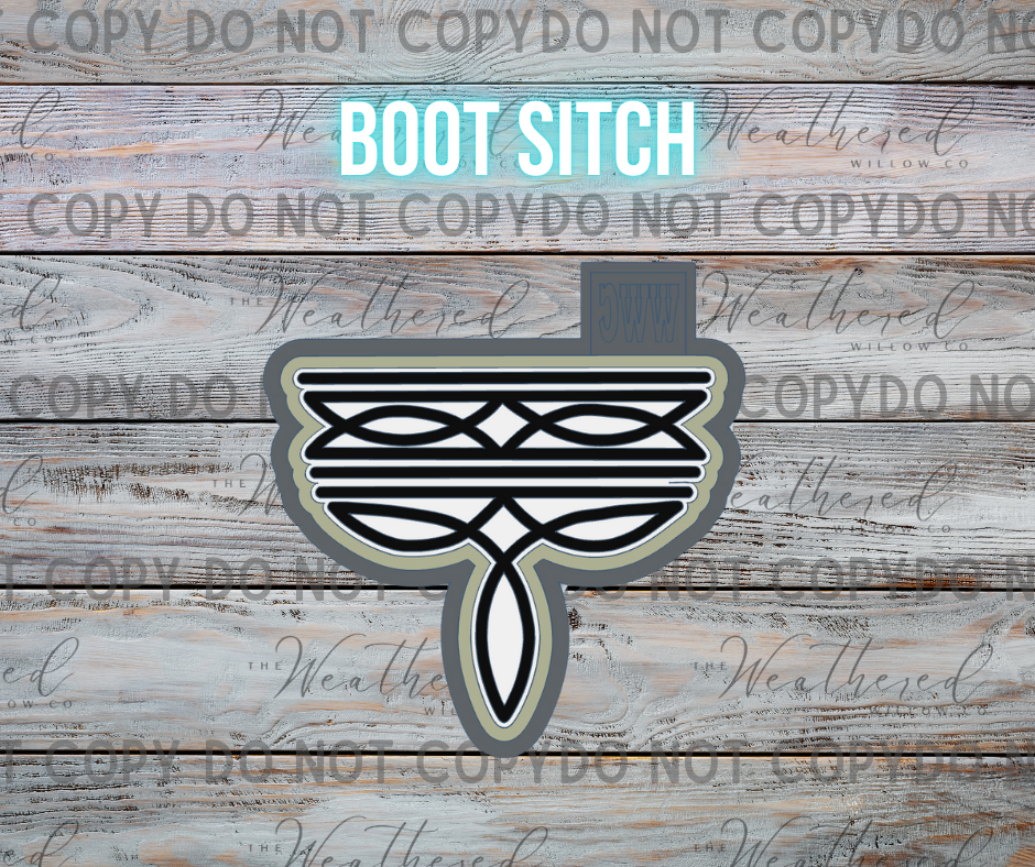 Boot Sitch - Silicone Freshie Mold