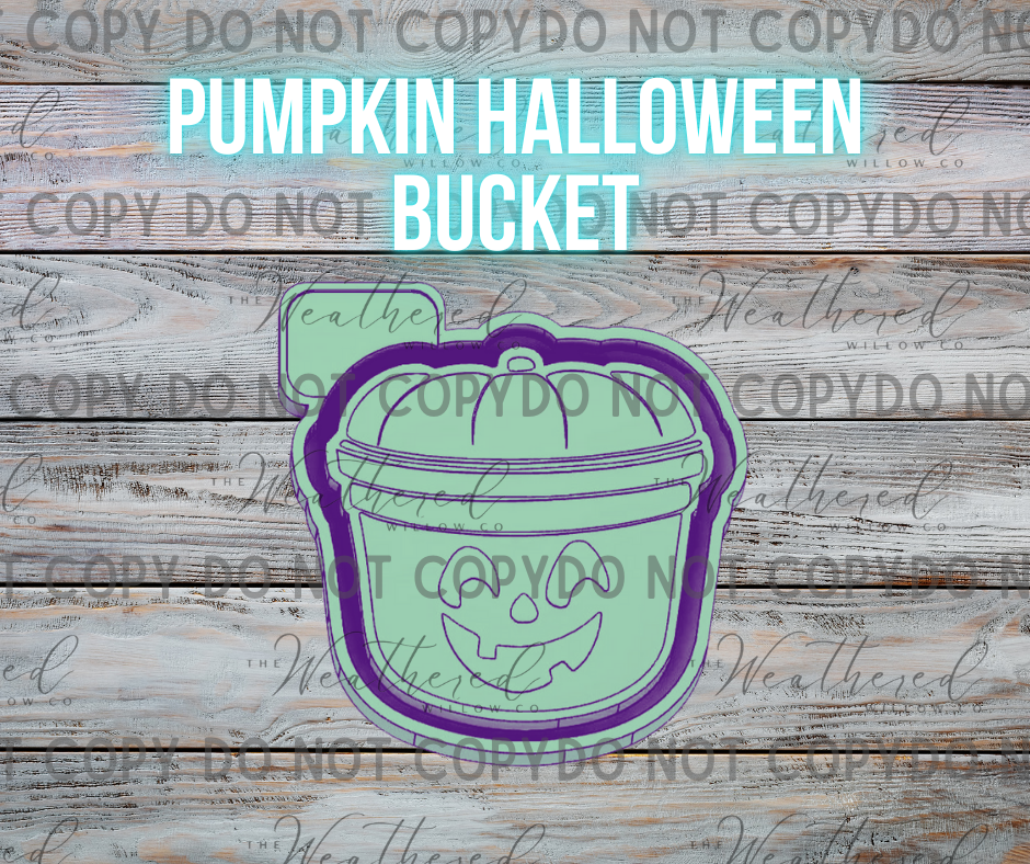 Pumpkin Bucket - Silicone Freshie Mold