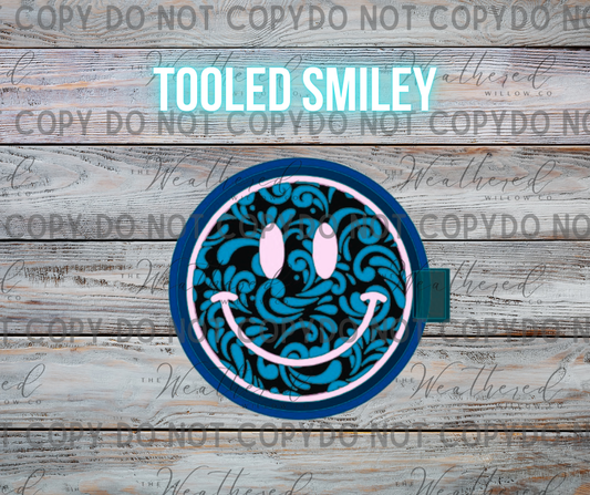 Tooled Smiley - Silicone Freshie Mold