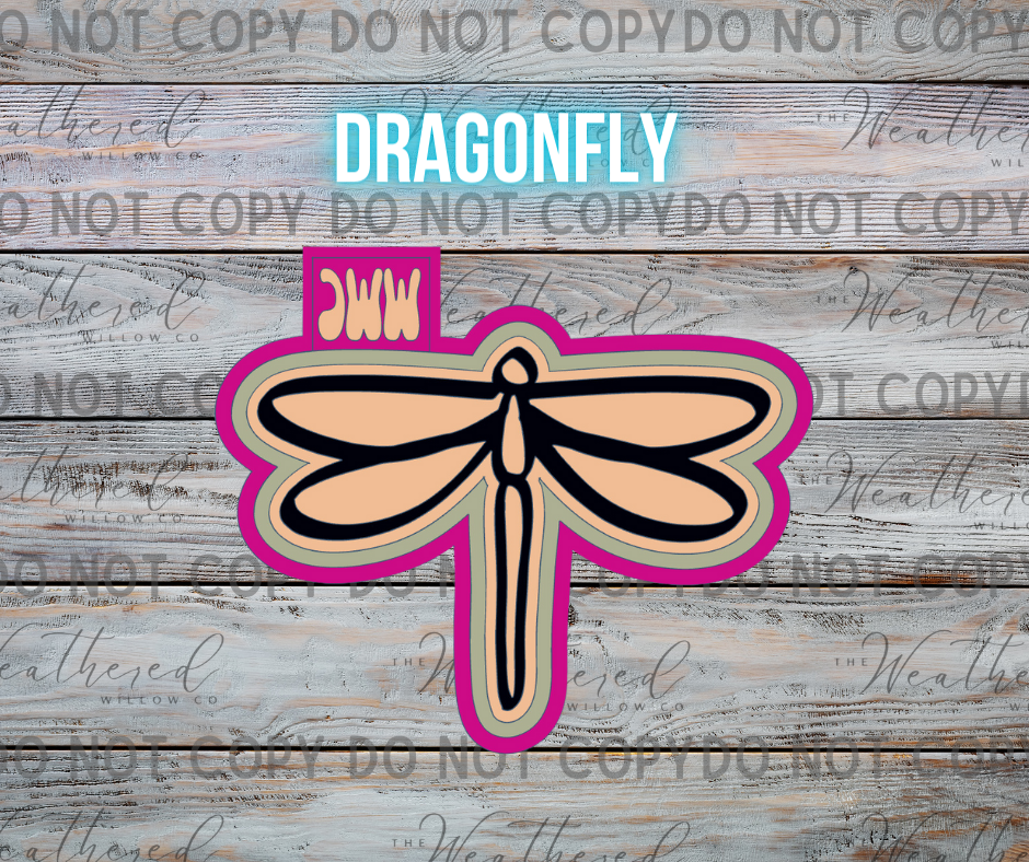 Dragonfly - Silicone Freshie Mold