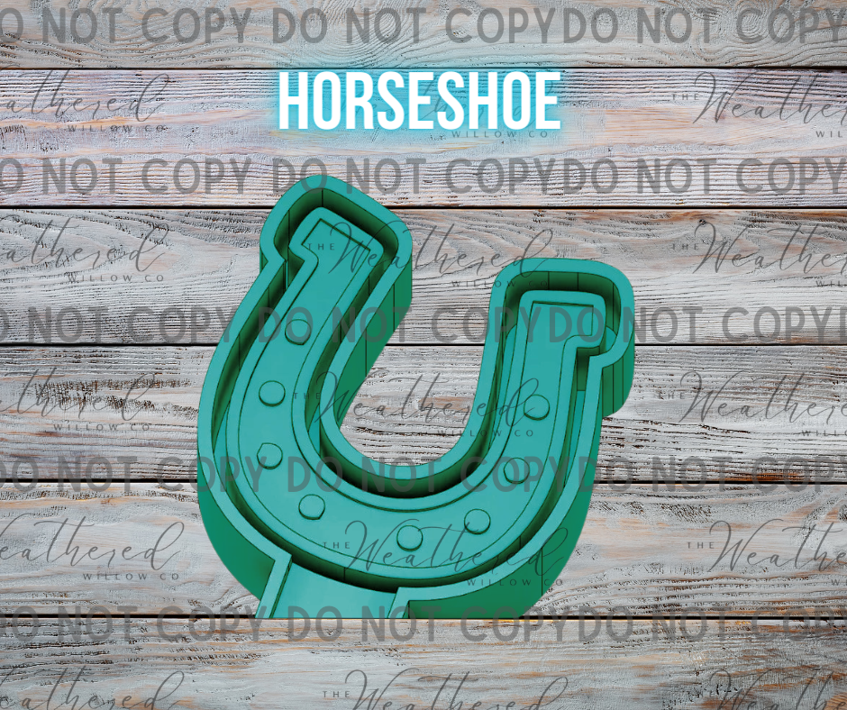 Horseshoe - Silicone Freshie Mold