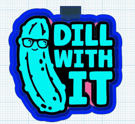 Dill with it - Silicone Freshie Mold