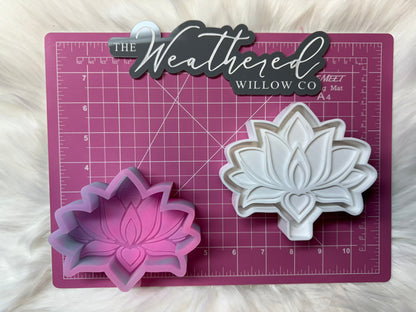 Lotus flower - Silicone Freshie Mold