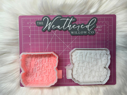 Everything is peachy fucking keen; WWC EXCLUSIVE MOLD - Silicone Freshie Mold