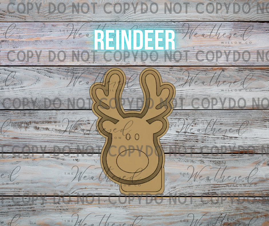 Reindeer - Silicone Freshie Mold