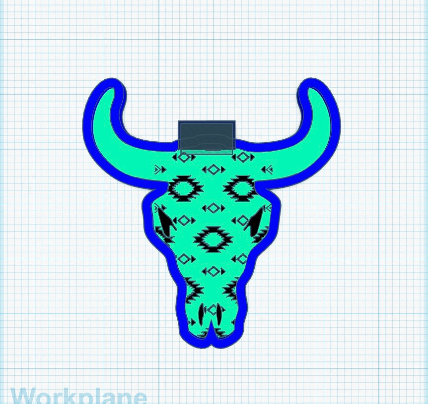 Aztec - Silicone INSERT for Blank bull head ONLY