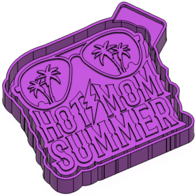 Hot mom summer - Silicone Freshie Mold