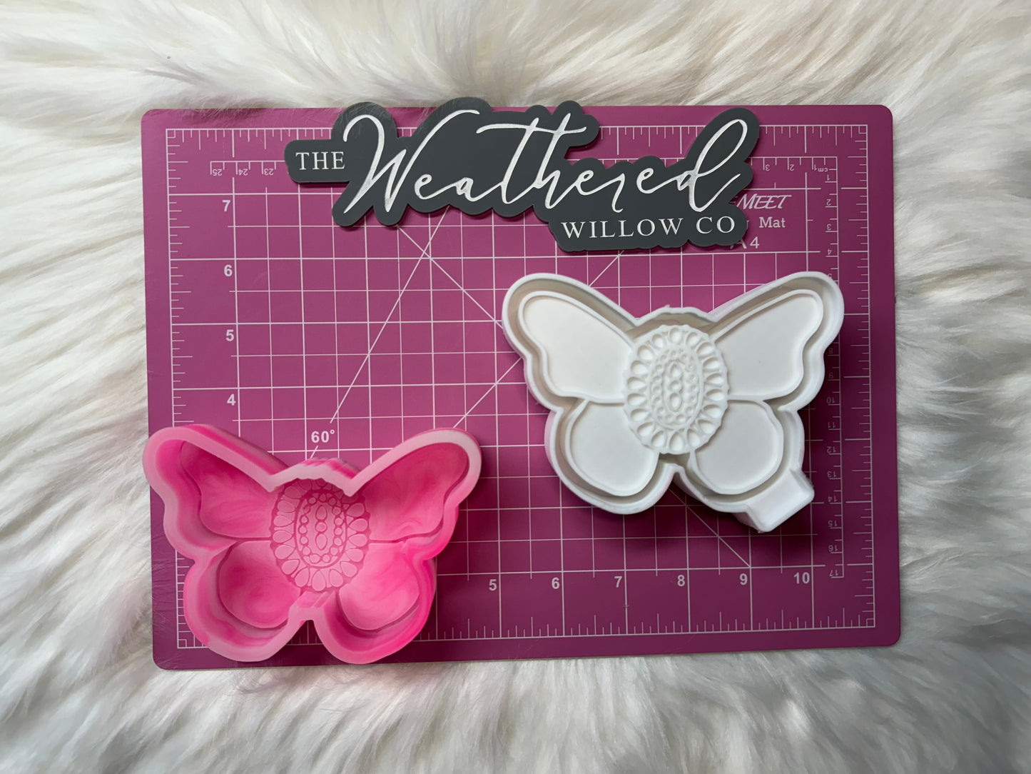 Fancy Gem Butterfly - Silicone Freshie Mold